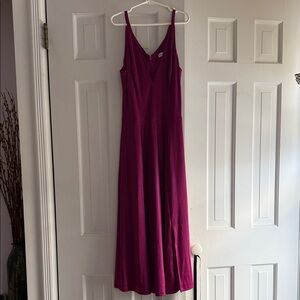 Dress the Population Fuchsia Midi Dress
